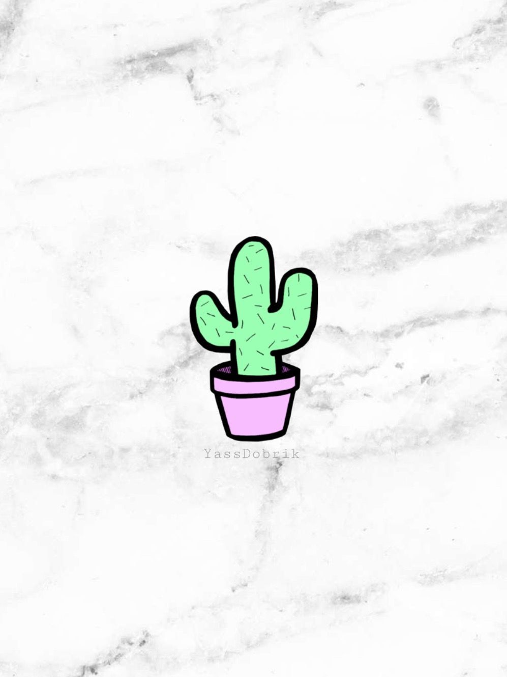 Aesthetic Wallpaper Cactus HEALTHY EVERY DAY HEALTHY 